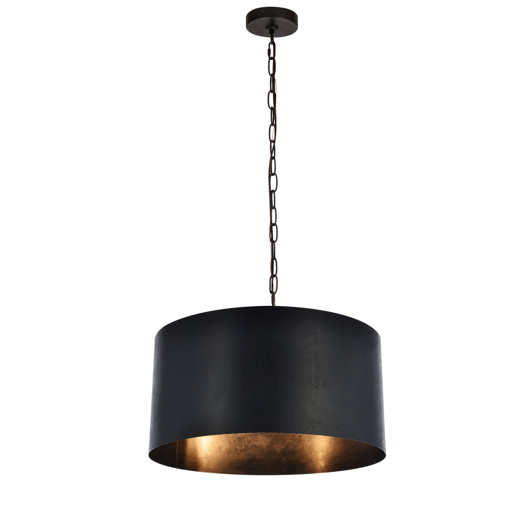 Rosamund 3 - Light Unique/Statement Drum Chandelier